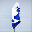 Assassin's Creed III Connor/Ratonhnhak¨¦:ton White and Blue Jacket Cosplay Costume Coscarnival - Pocket Design