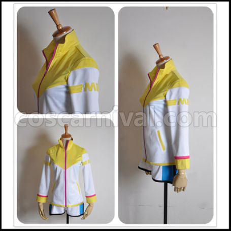 VOCALOID Hatsune Miku -Project DIVA- f Hatsune Miku Sportswear Cosplay Costume coscarnival - Side Profile