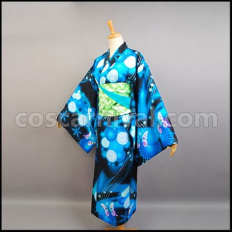 VOCALOID Hatsune Miku -Project DIVA- Hatsune Miku Yukata Cosplay Costume coscarnival - Detail Close-up