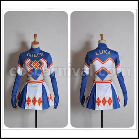 VOCALOID Hatsune Miku -Project DIVA- f Megurine Luka Sportswear Cosplay Costume coscarnival - Front View