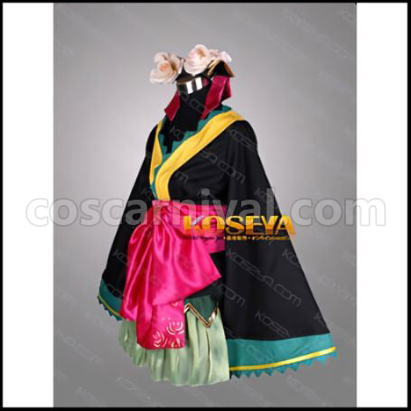 VOCALOID Hatsune Miku Project DIVA 2nd Butterfly Oiran Kimono Cosplay Costume coscarnival - Detail Close-up