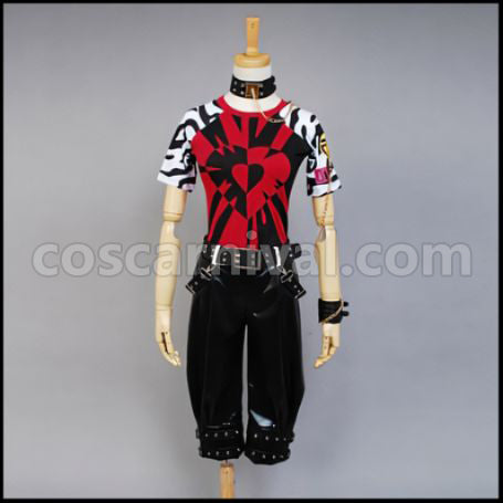VOCALOID Vocaloid Project DIVA-f Kagamine Len Cosplay Costume coscarnival - Front View