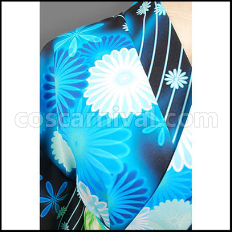 VOCALOID Vocaloid Project DIVA-f Hatsune Miku Kimono Cosplay Costume coscarnival - Collar Design