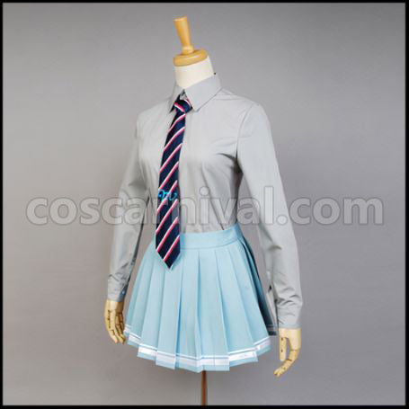 VOCALOID Vocaloid Project DIVA-f Hatsune Miku School Uniform Cosplay Costume coscarnival - Cuff Style