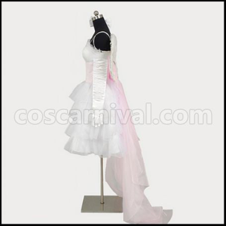VOCALOID2 magnet Kagamine Rin with Headphones Cosplay Costume coscarnival - Side Profile