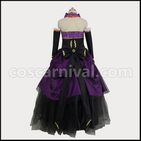 VOCALOID2 Megurine Luka Ryu no Naku Hakoniwa Yori Cosplay Costume coscarnival - Back View