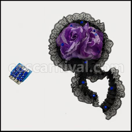 VOCALOID2 Megurine Luka Ryu no Naku Hakoniwa Yori Cosplay Costume coscarnival - Hem Detail