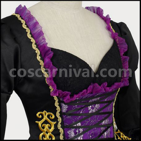 VOCALOID2 Hatsune Miku Ryu no Naku Hakoniwa Yori Cosplay Costume coscarnival - Collar Design