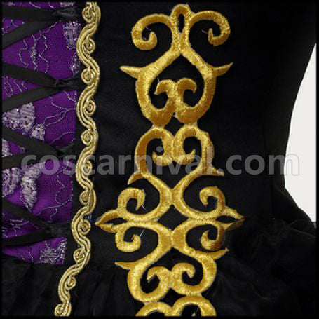 VOCALOID2 Hatsune Miku Ryu no Naku Hakoniwa Yori Cosplay Costume coscarnival - Cuff Style