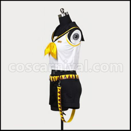 VOCALOID2 Kagamine Rin Cosplay Costume coscarnival - Back View