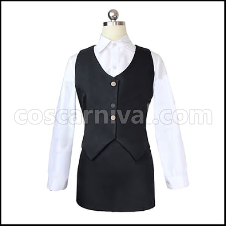 Danganronpa 3 -The End of Hope's Peak Academy- Mikan Tsumiki Cosplay Costume coscarnival - Side Profile