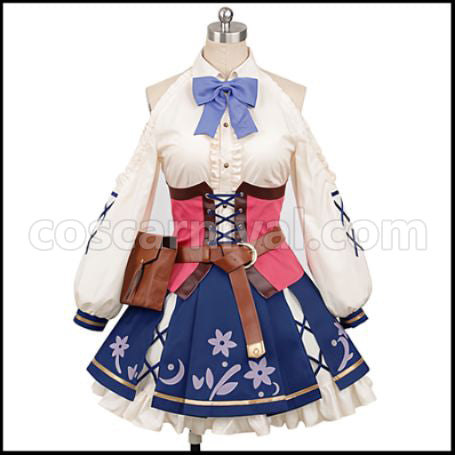 Uma Musume Pretty Derby Machikane Tanhoiza Cosplay Costume coscarnival - Collar Design