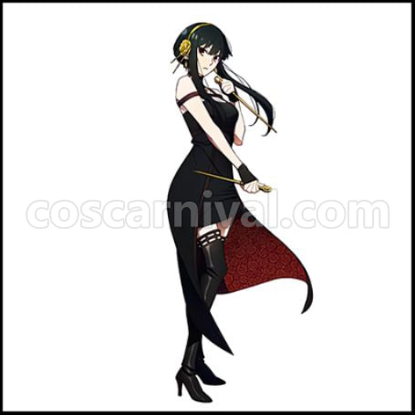 Spy x Family Yor Forger Cosplay Costume coscarnival - Front View