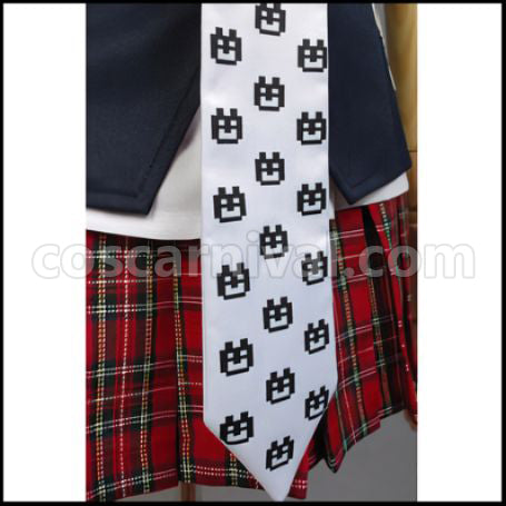 Danganronpa: Trigger Happy Havoc Junko Enoshima Cosplay Costume coscarnival - Material Texture