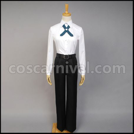 Danganronpa: Trigger Happy Havoc Byakuya Togami Cosplay Costume coscarnival - Front View