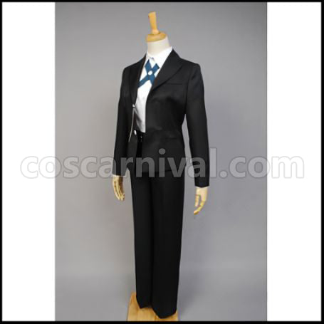 Danganronpa: Trigger Happy Havoc Byakuya Togami Cosplay Costume coscarnival - Back View