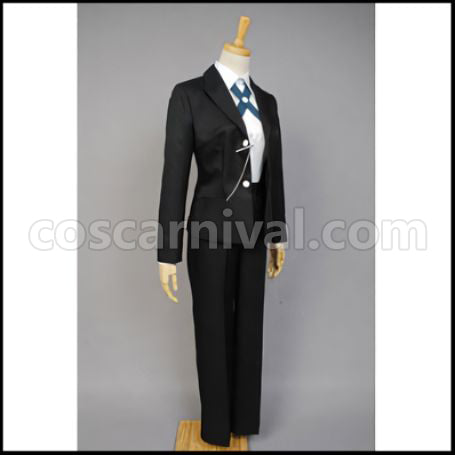 Danganronpa: Trigger Happy Havoc Byakuya Togami Cosplay Costume coscarnival - Side Profile