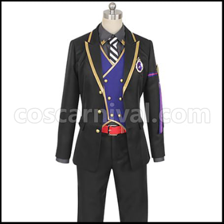 Twisted Wonderland Pomefiore Dormitory Vil Schoenheit Cosplay Costume coscarnival - Front View