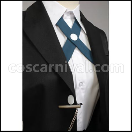Danganronpa: Trigger Happy Havoc Byakuya Togami Cosplay Costume coscarnival - Collar Design