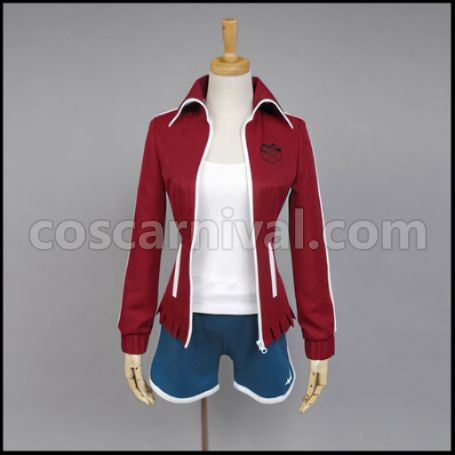 Danganronpa: Trigger Happy Havoc Aoi Asahina Cosplay Costume coscarnival - Front View