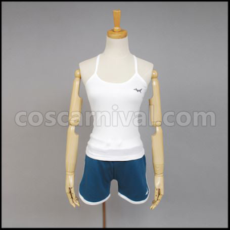 Danganronpa: Trigger Happy Havoc Aoi Asahina Cosplay Costume coscarnival - Back View