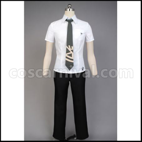 Danganronpa: Trigger Happy Havoc Hajime Hinata Cosplay Costume coscarnival - Front View