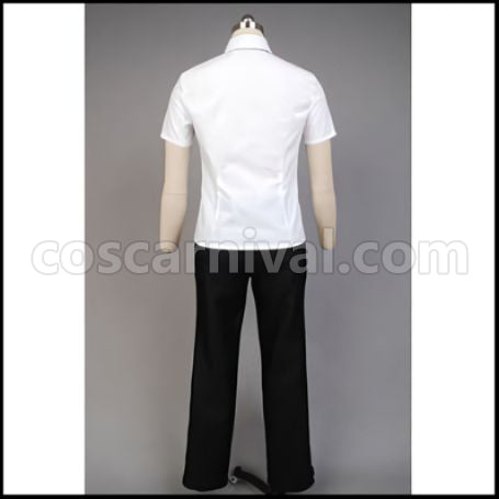 Danganronpa: Trigger Happy Havoc Hajime Hinata Cosplay Costume coscarnival - Back View
