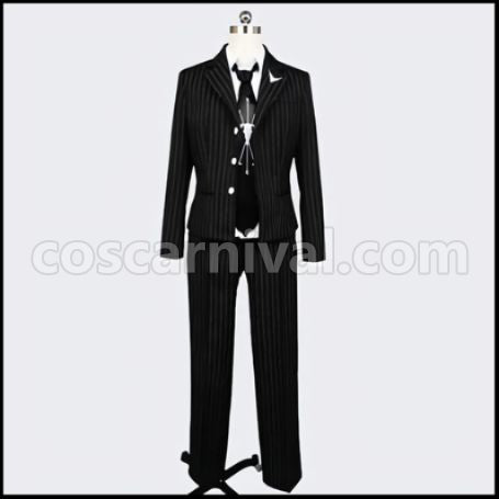 Super Danganronpa 2 Goodbye Despair Fuyuhiko Kuzuryu Cosplay Costume coscarnival - Front View
