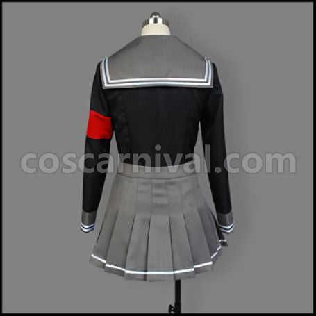 Super Danganronpa 2 Goodbye Despair Peko Pekoyama Cosplay Costume coscarnival - Detail Close-up