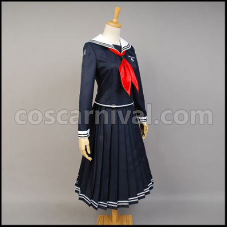Danganronpa: Trigger Happy Havoc Touko Fukawa Cosplay Costume coscarnival - Back View