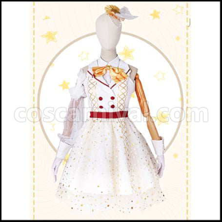 Zombieland Saga Ai Mizuno Cosplay Costume coscarnival - Material Texture