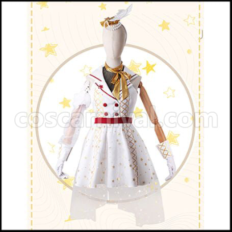 Zombieland Saga Yugiri Cosplay Costume coscarnival - Color and Pattern