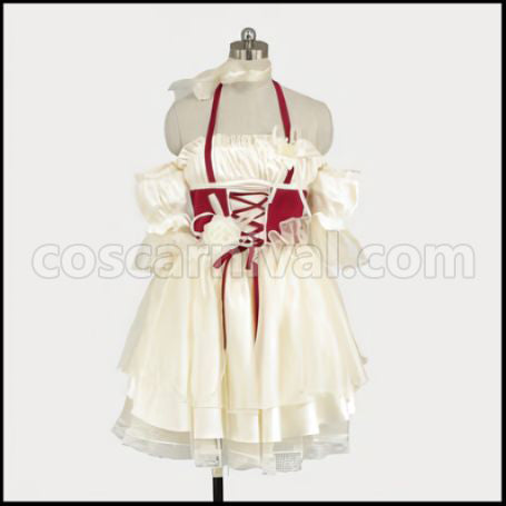VOCALOID Hatsune Miku Lolita Clothes Cosplay Costume coscarnival - Front View