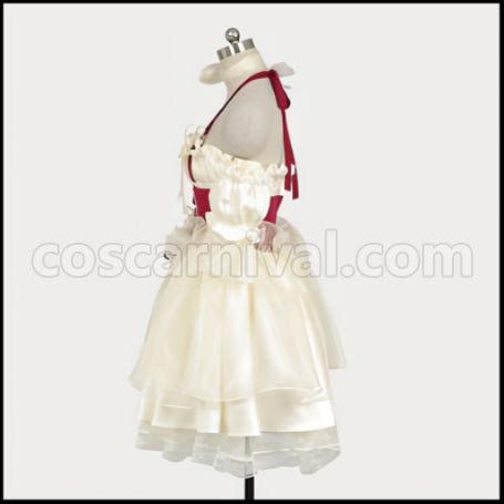 VOCALOID Hatsune Miku Lolita Clothes Cosplay Costume coscarnival - Side Profile