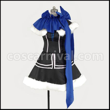 VOCALOID2 Hatsune Miku KAITO Female Version Cosplay Costume coscarnival - Front View
