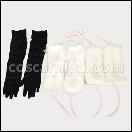 VOCALOID2 Hatsune Miku KAITO Female Version Cosplay Costume coscarnival - Hem Detail