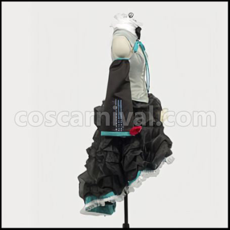 VOCALOID Hatsune Miku Flower Sound Cosplay Costume coscarnival - Side Profile