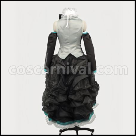 VOCALOID Hatsune Miku Flower Sound Cosplay Costume coscarnival - Detail Close-up