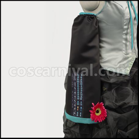VOCALOID Hatsune Miku Flower Sound Cosplay Costume coscarnival - Material Texture