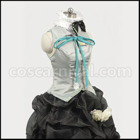 VOCALOID Hatsune Miku Flower Sound Cosplay Costume coscarnival - Color and Pattern