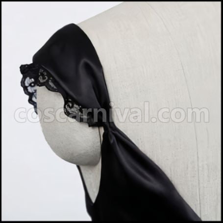 VOCALOID Hatsune Miku Secret Honey ~ Black Oath Cosplay Costume coscarnival - Material Texture