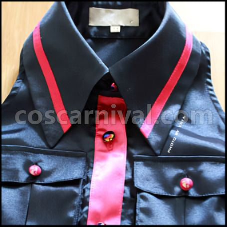 VOCALOID3 Kasane Teto Official Outfit Cosplay Costume coscarnival - Material Texture