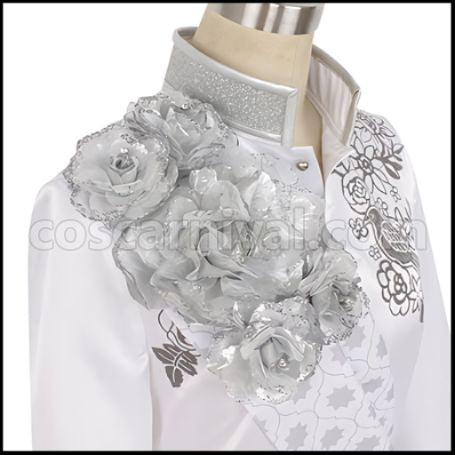 Twisted Wonderland SR Gala Couture Jamil Cosplay Costume coscarnival - Hem Detail