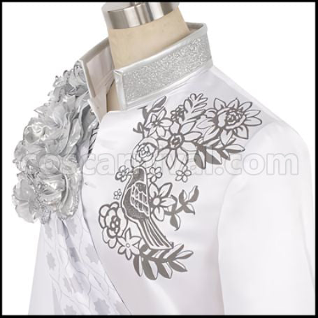 Twisted Wonderland SR Gala Couture Jamil Cosplay Costume coscarnival - Material Texture