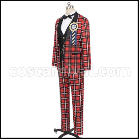 Twisted Wonderland Bridal Ace Cosplay Costume coscarnival - Side Profile