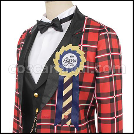 Twisted Wonderland Bridal Ace Cosplay Costume coscarnival - Collar Design