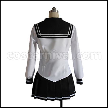 The Testament of Sister New Devil Mio Naruse Cosplay Costume coscarnival - Back View