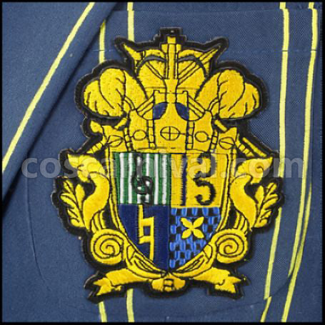 Uta no Prince-sama Saotome Academy A Class Ittoki Otoya Boys' Uniform Cosplay Costume coscarnival - Back View