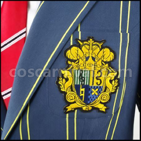Uta no Prince-sama Saotome Academy A Class Ittoki Otoya Boys' Uniform Cosplay Costume coscarnival - Collar Design