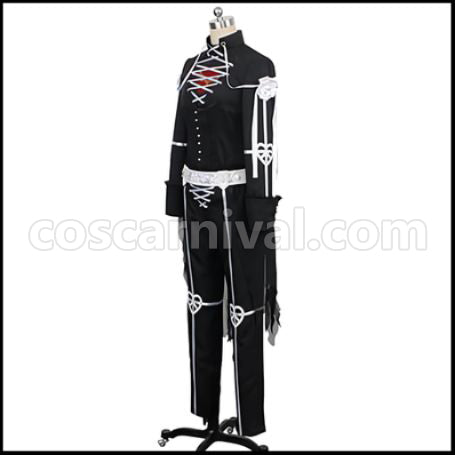Twisted Wonderland Twisted-Wonderland Deuce Spade Scary Dress Cosplay Costume coscarnival - Detail Close-up